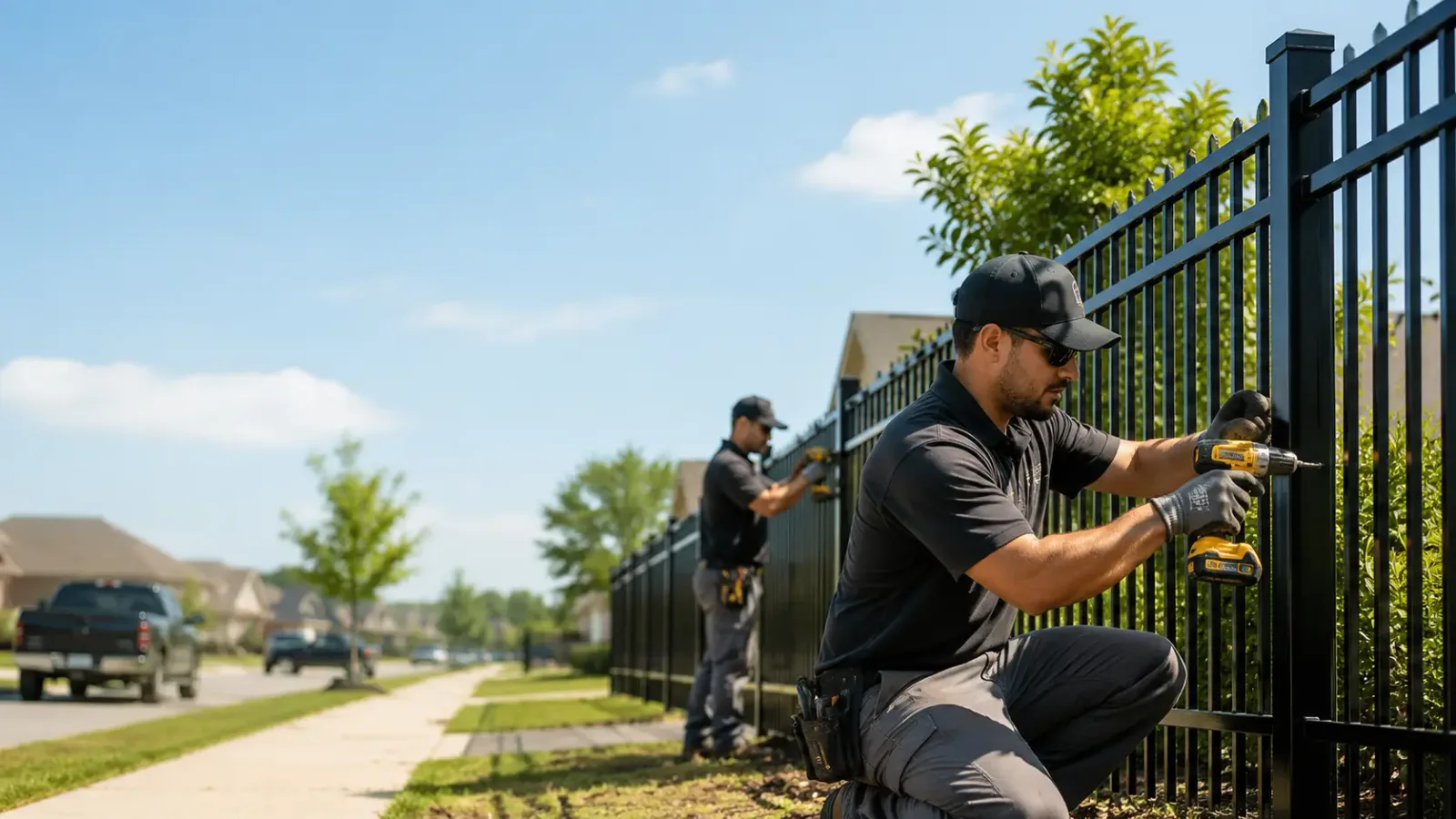 Metal Fence Installation in Ferdinand, IN